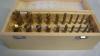20 Piece End Mill / Slot Drill Set